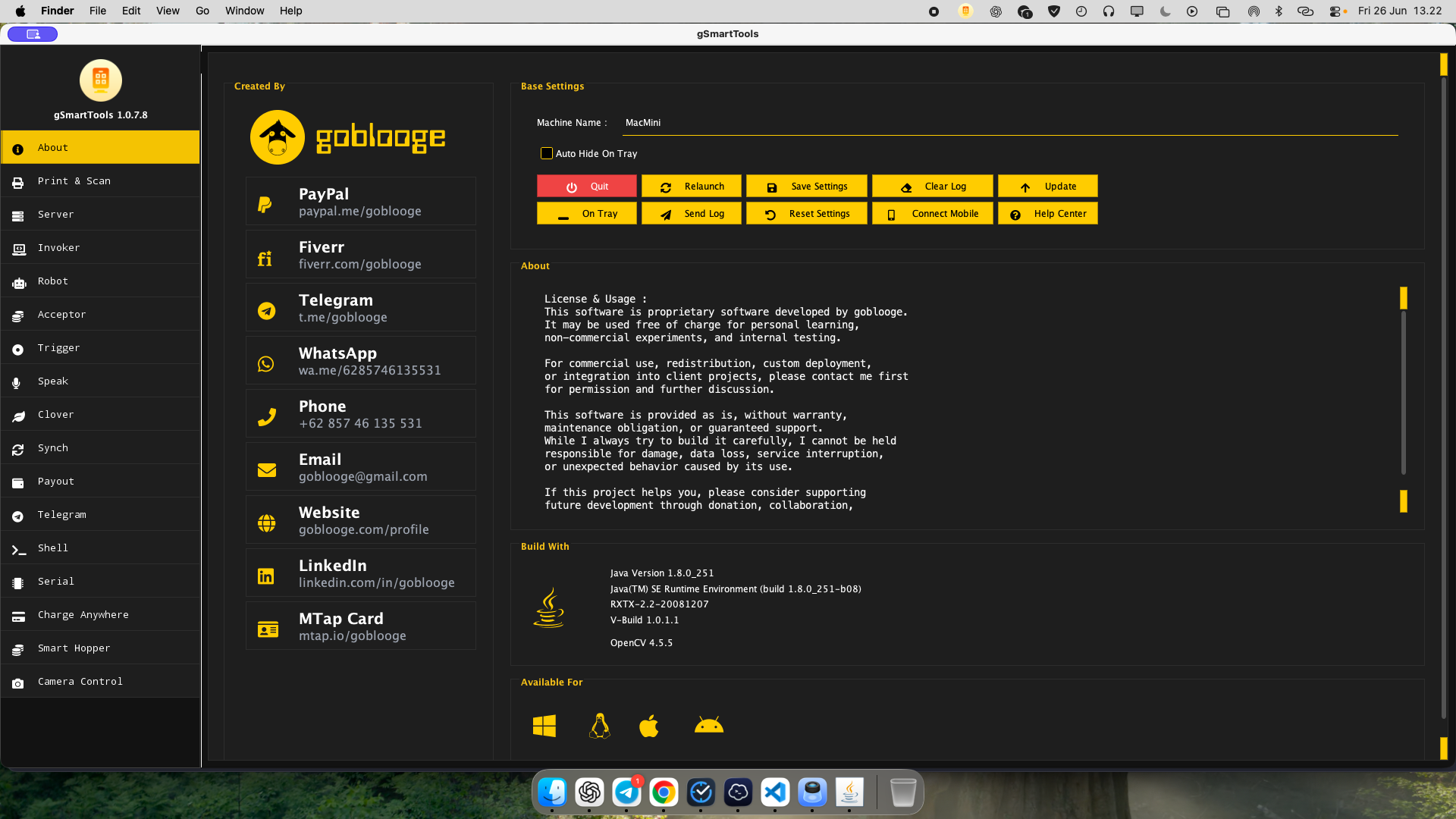 Smart Payout Tool desktop app