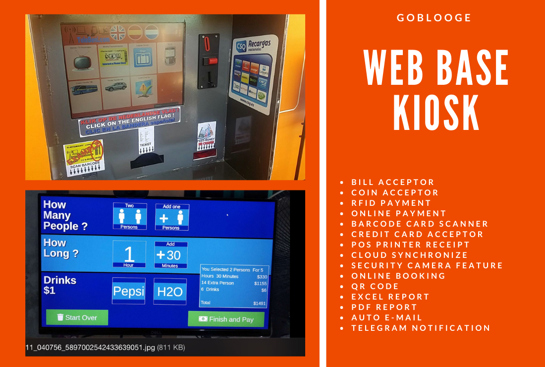 Kiosk and Cash Acceptor Integration